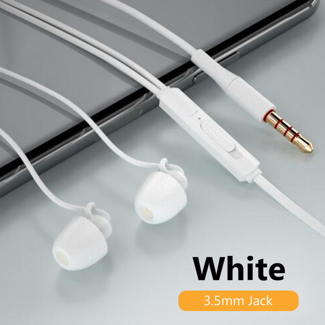 Sleep Earphone In-Ear Hifi Headset Noise Cancelling Sleeping Earbud Soft Silicone 3.5mm Wired Headphones With Mic Call Handsfree