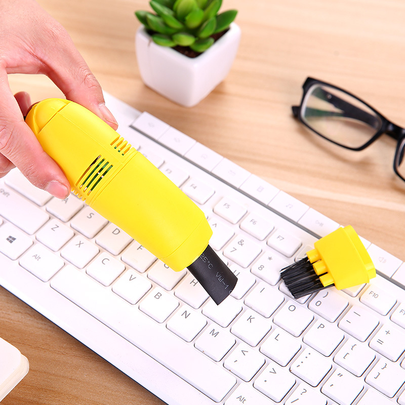 Mini USB Keyboard Cleaner Vacuum Office Computer Cleaners Keyboard Brush Clean Desktop PC Tools USB Portable Dust Miniature Cleaner