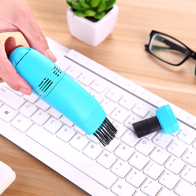 Mini USB Keyboard Cleaner Vacuum Office Computer Cleaners Keyboard Brush Clean Desktop PC Tools USB Portable Dust Miniature Cleaner