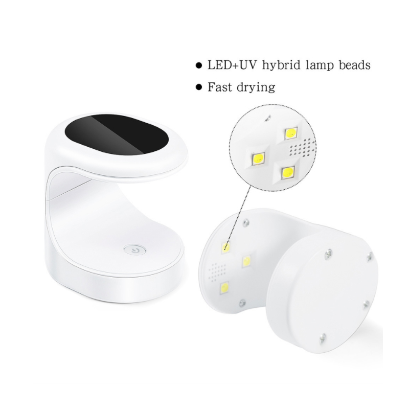 LED UV Nail Polish Dryer Lamp Instant Soft Gel Nails Gel X Tips Manicure Machine Light 16W view 2