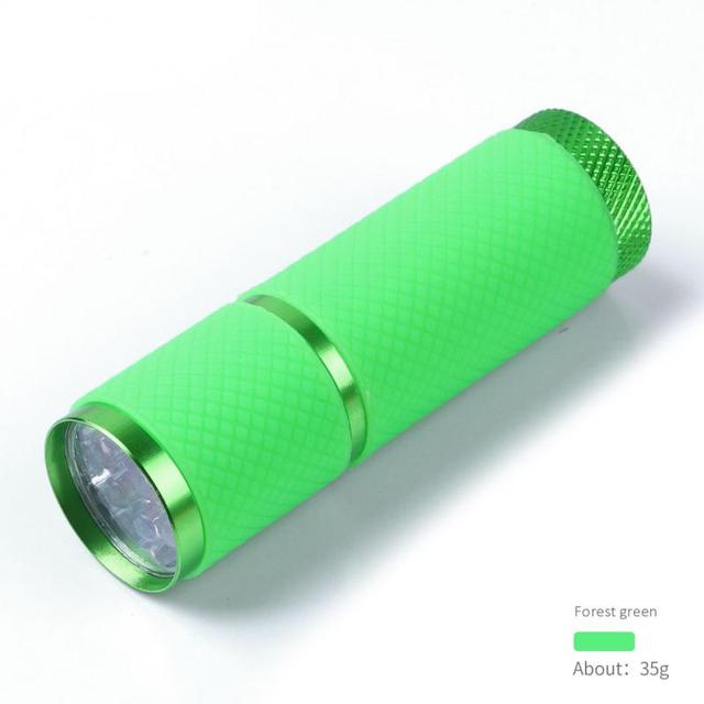 LED Mini Flashlight Nail Lamp Portable Phototherapy Nail Dryer Nail Salon Quick-drying Curing Gel Nail Polish DIY Manicure Tool