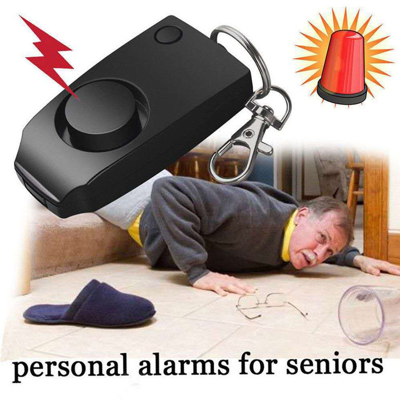 Self Defense And Wolf Proof Alarm Loud Keychain Emergency Alarm Alarm 130dB Women Security Protect Attack Self-defense Emergency Keychain anti rape
