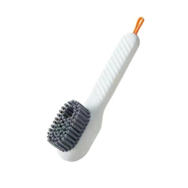 Soft-bristled Liquid Shoe Brush Multifunctional Automatic Liquid Discharge for Footwear and Clothes Wash Home Cleaning Appliance