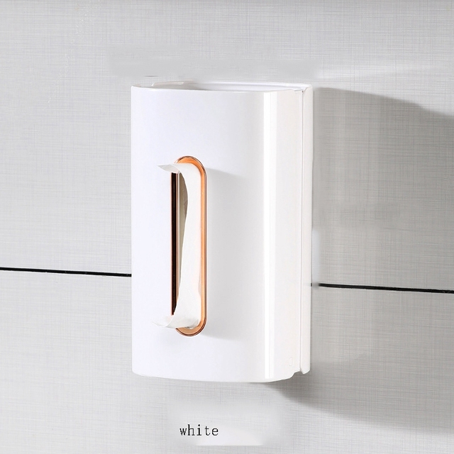 Wall Mounted Creative Tissue Box Holder Wall Mounted Napkin Paper Boxes Paper Towel Dispenser for Home Kitchen Living Room