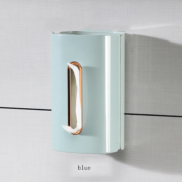 Wall Mounted Creative Tissue Box Holder Wall Mounted Napkin Paper Boxes Paper Towel Dispenser for Home Kitchen Living Room