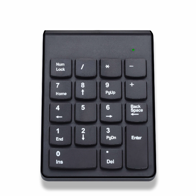 Wireless Number Keyboard Laptop Keyboard 2.4G Wireless Computer Numeric Keypad USB Wireless Mini Keyboard Commercial 18 Keys