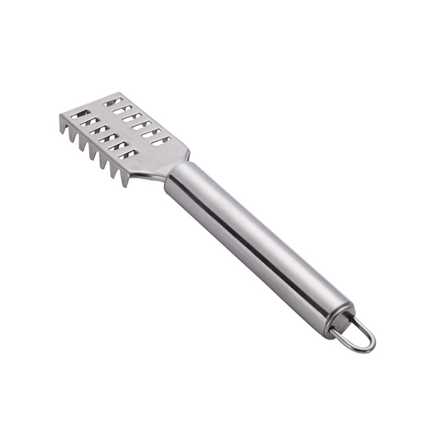 Stainless Steel Fish Skin Brush Fish Scale Remover Kitchen Gadgets Fast Remove Fish Knife Cleaning Peeler Seafood Tools