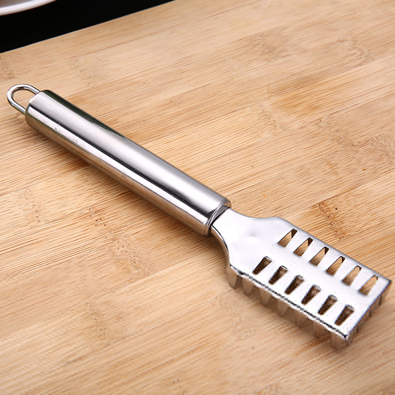 Stainless Steel Fish Skin Brush Fish Scale Remover Kitchen Gadgets Fast Remove Fish Knife Cleaning Peeler Seafood Tools