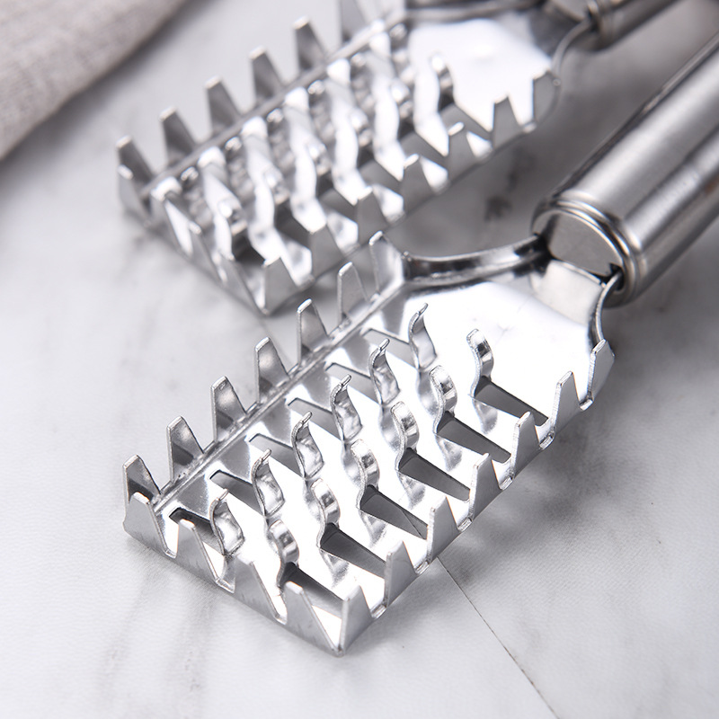 Stainless Steel Fish Skin Brush Fish Scale Remover Kitchen Gadgets Fast Remove Fish Knife Cleaning Peeler Seafood Tools