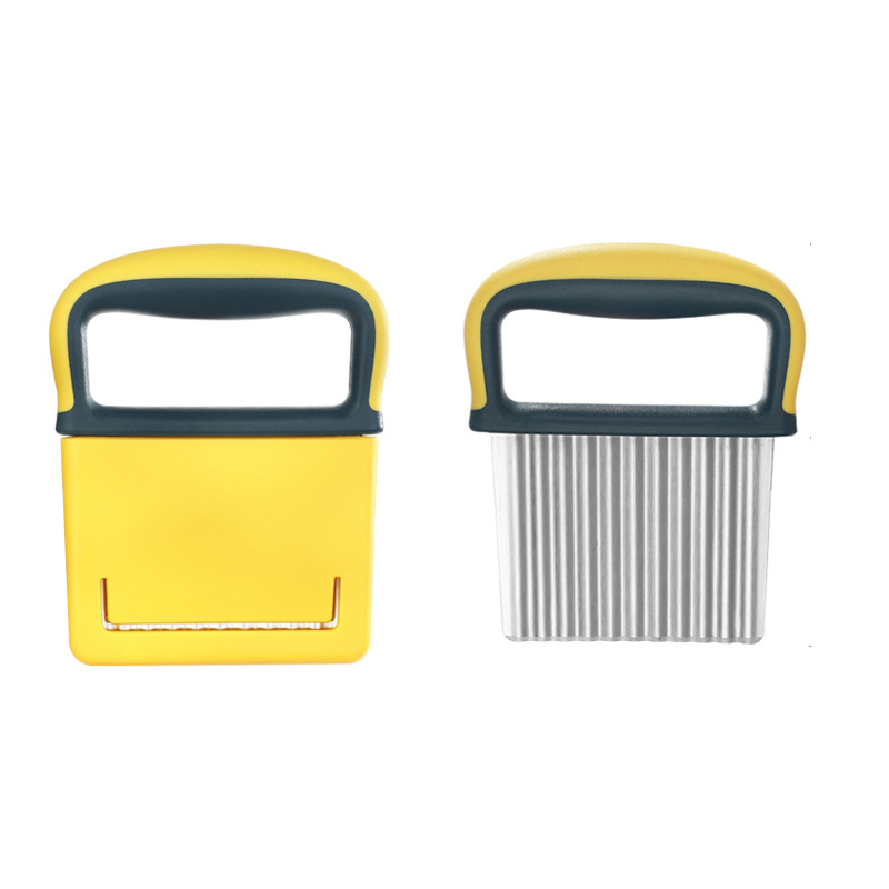 Potato Cutter Chips French Fry Maker Peeler Cut Dough Fruit Vegetable Kitchen Accessories Tool Knife Chopper Crinkle Wavy Slicer