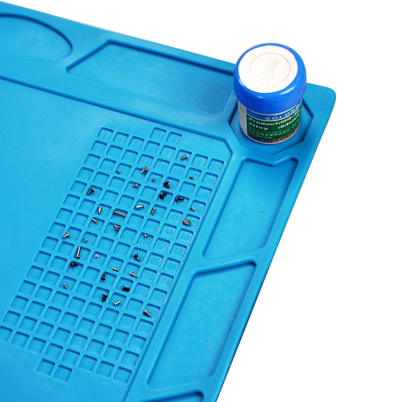 Heat Insulation Woodworking Tools Mat Soldering Station Phone Computer Repair Mat Magnetic Heat-resistant Maintenance Hand Tools