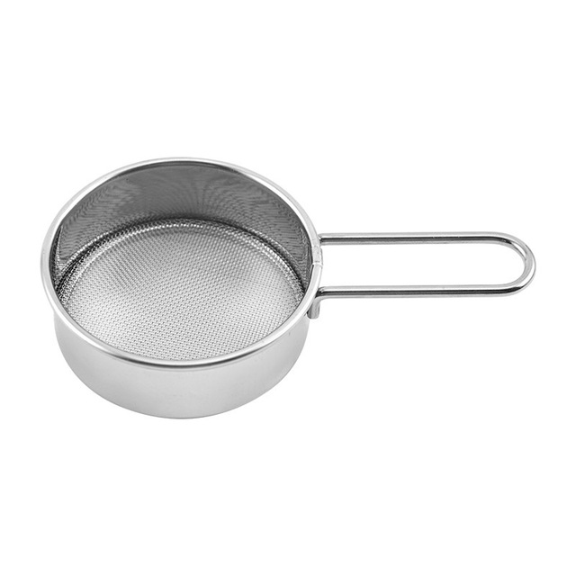 Mini  Strainer Stainless Steel Wire Fine  Mesh Flour Sifter Hand-held Baking Kitchen Accessories