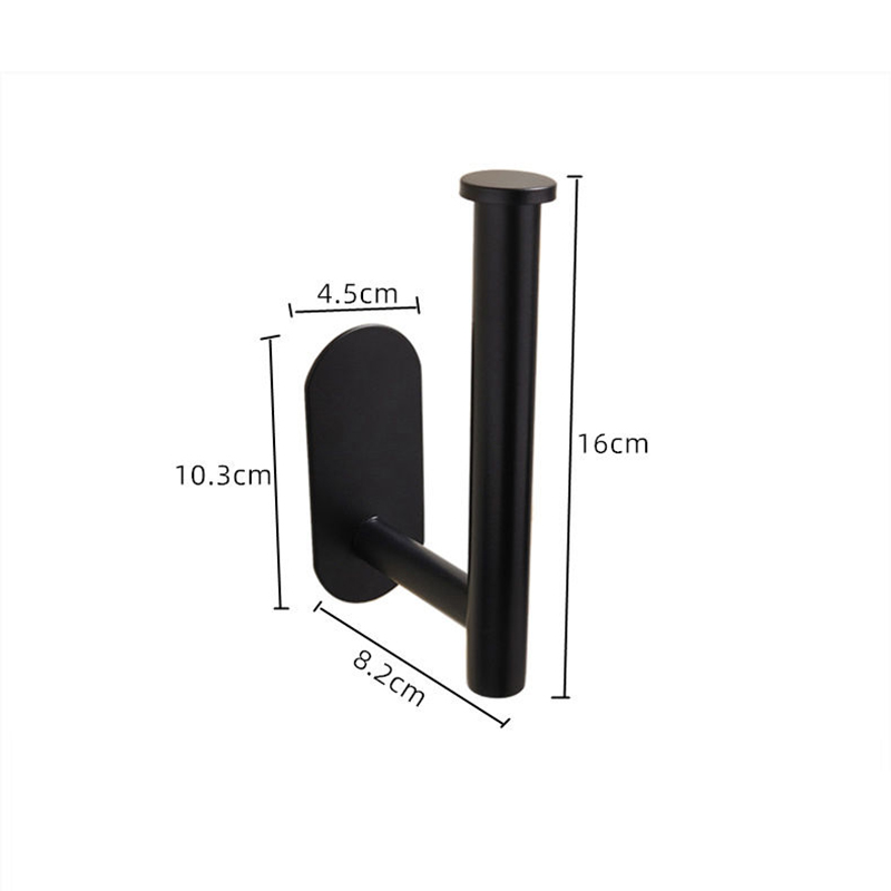 Wall Mount Paper Towel Holder Stainless Steel Bathroom Kitchen Roll Paper Rack Tissue Towel Accessories Rack Holders