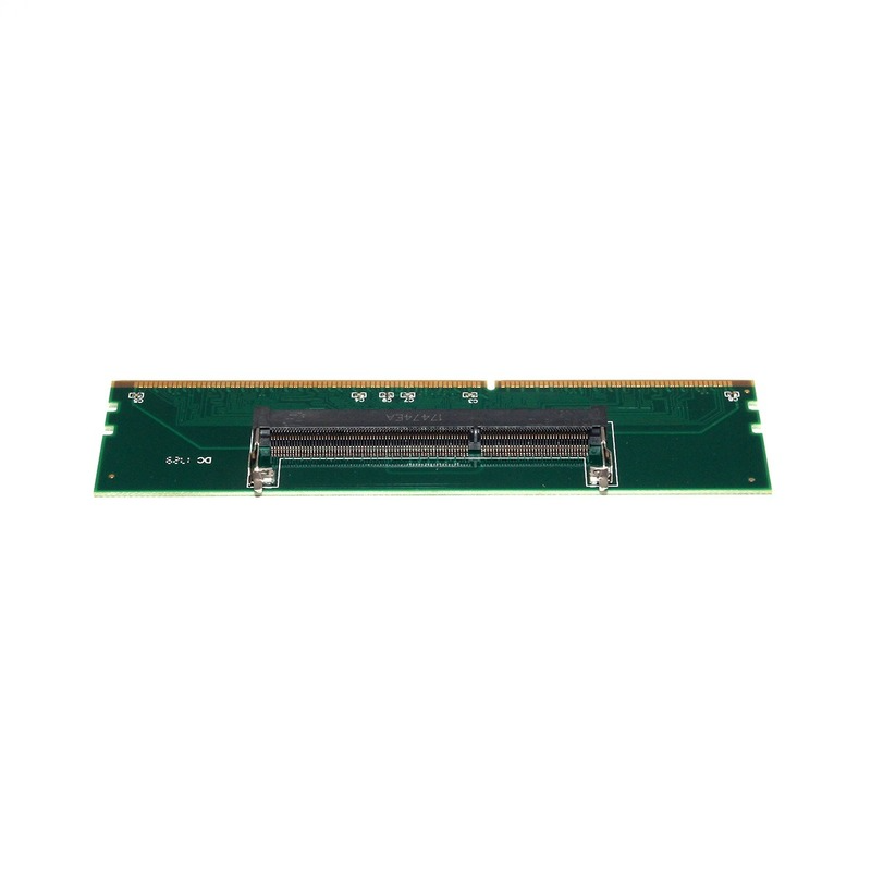 DDR3 Laptop Memory Riser Card RAM To Desktop Adapter Card Memory Tester So DiMM To DDR4 Converter Desktop PC Memory Cards Converter Adaptor