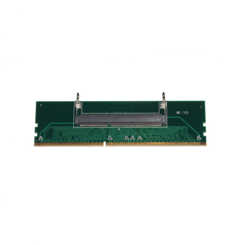 DDR3 Laptop Memory Riser Card RAM To Desktop Adapter Card Memory Tester So DiMM To DDR4 Converter Desktop PC Memory Cards Converter Adaptor