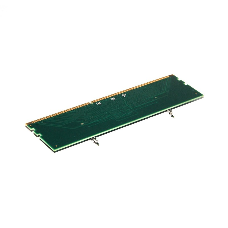 DDR3 Laptop Memory Riser Card RAM To Desktop Adapter Card Memory Tester So DiMM To DDR4 Converter Desktop PC Memory Cards Converter Adaptor