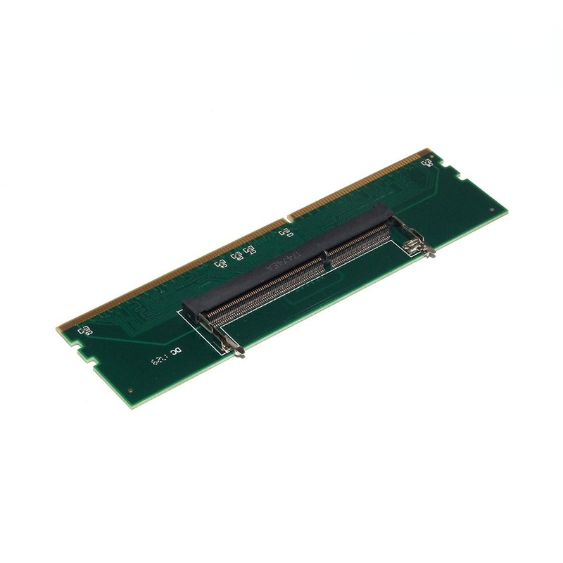 DDR3 Laptop Memory Riser Card RAM To Desktop Adapter Card Memory Tester So DiMM To DDR4 Converter Desktop PC Memory Cards Converter Adaptor