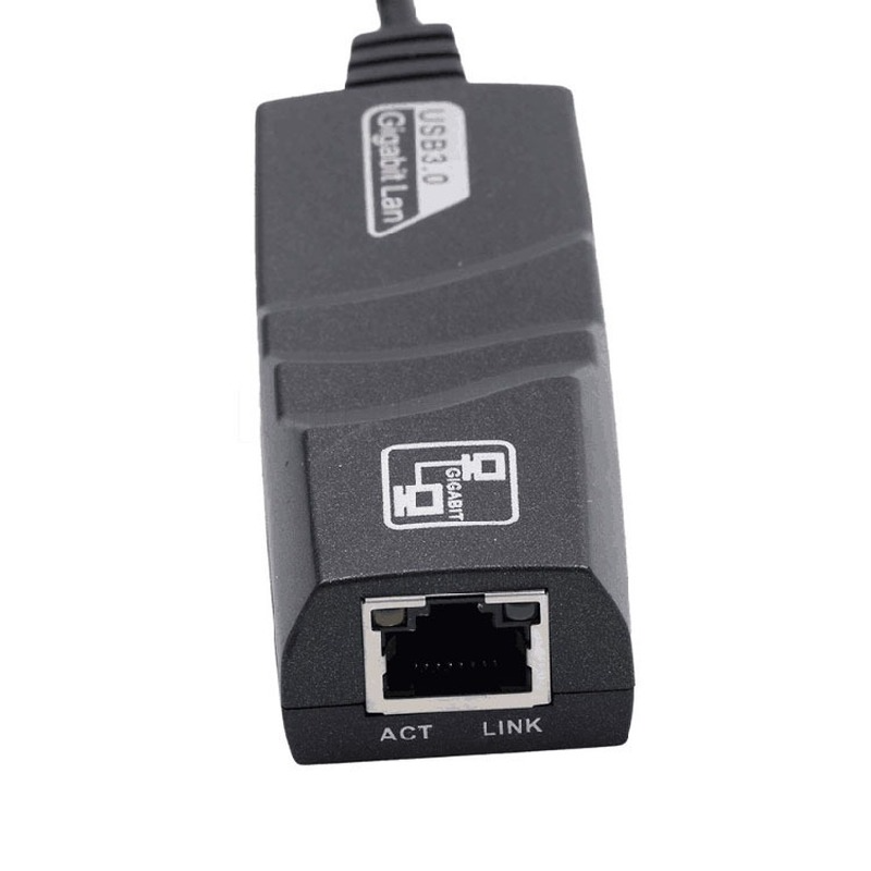 For PC Notebook Wired USB 3.0 To Gigabit Ethernet RJ45 LAN (10/100) Mbps Network Adapter Ethernet Network Card
