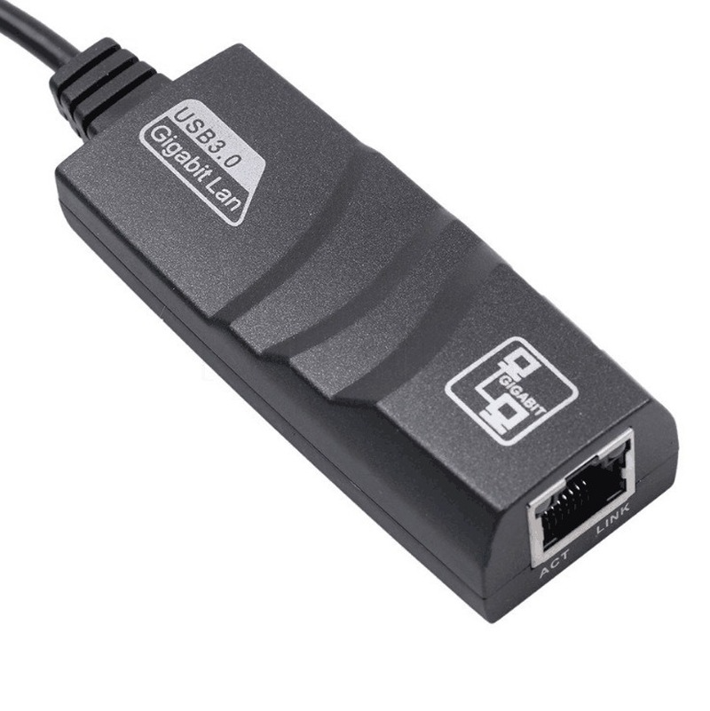 For PC Notebook Wired USB 3.0 To Gigabit Ethernet RJ45 LAN (10/100) Mbps Network Adapter Ethernet Network Card