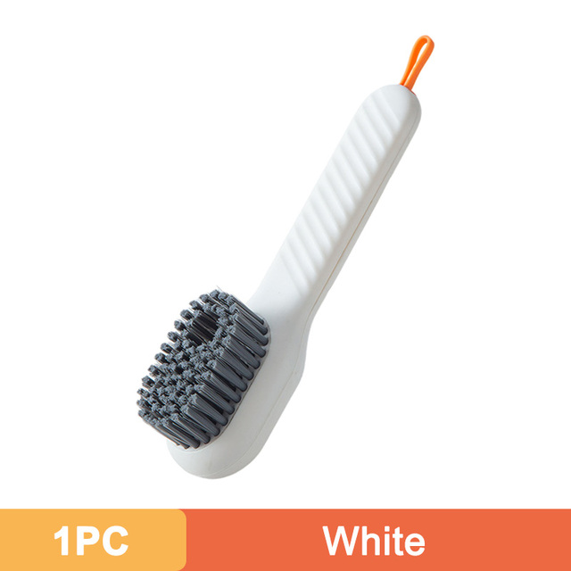 Shoe Cleaning Brush Sneaker Soft Scrub Brush Automatic Liquid Ergonomics Handle for Household Cleaning Care Essentials