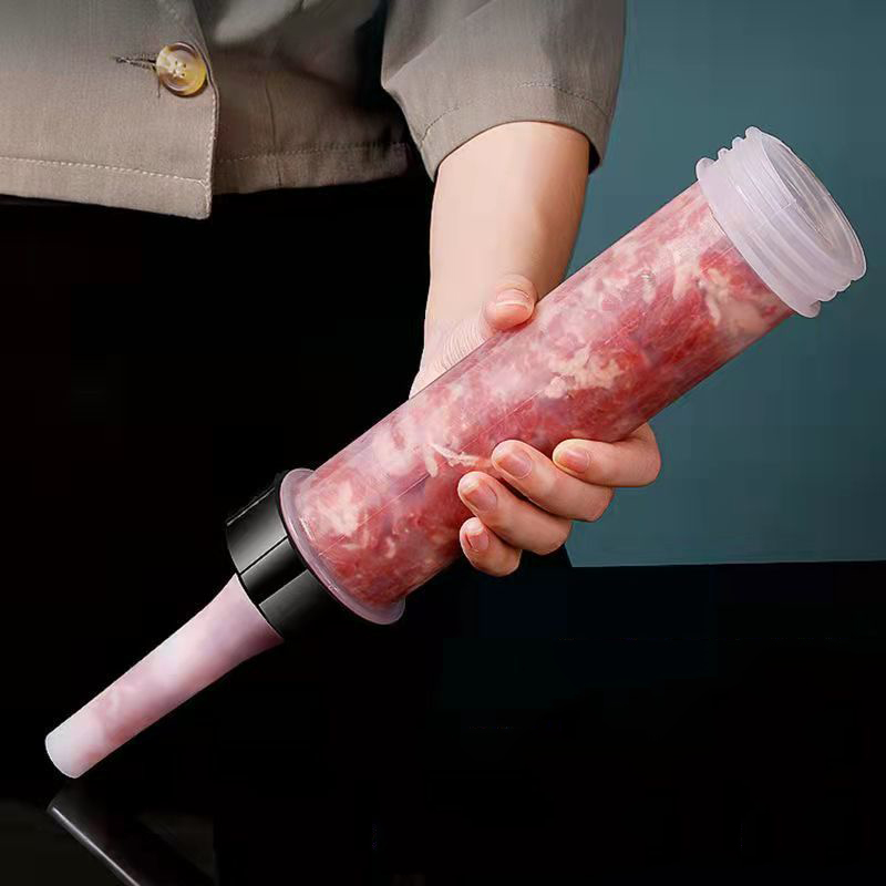Manual Sausage Stuffing Machine Sausage Maker Homemade Sausage Stuffer Syringe Gadgets Sausage Filler Kitchen Tools
