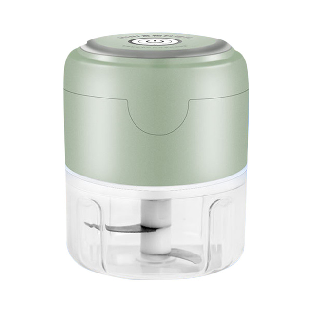 100ml Electric Meat Grinder Stainless Steel Blade Garlic Mud Masher Odor Free BPA Free Rechargeable Durable Kitchen Accessories