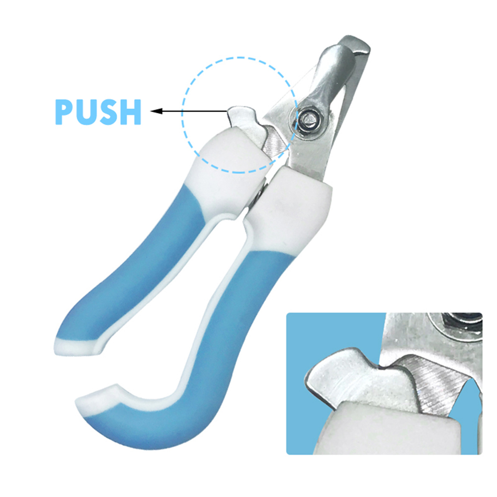 Pet Nail Clipper Scissors Pet Dog Cat Nail Toe Claw Clippers Scissors Trimmer Grooming Tools for Animals S/L Size Pet Supplies