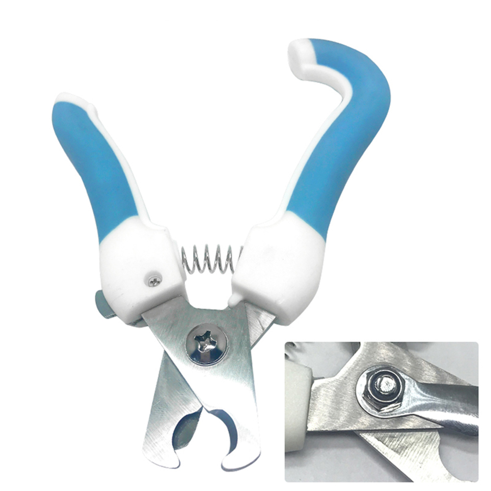 Pet Nail Clipper Scissors Pet Dog Cat Nail Toe Claw Clippers Scissors Trimmer Grooming Tools for Animals S/L Size Pet Supplies