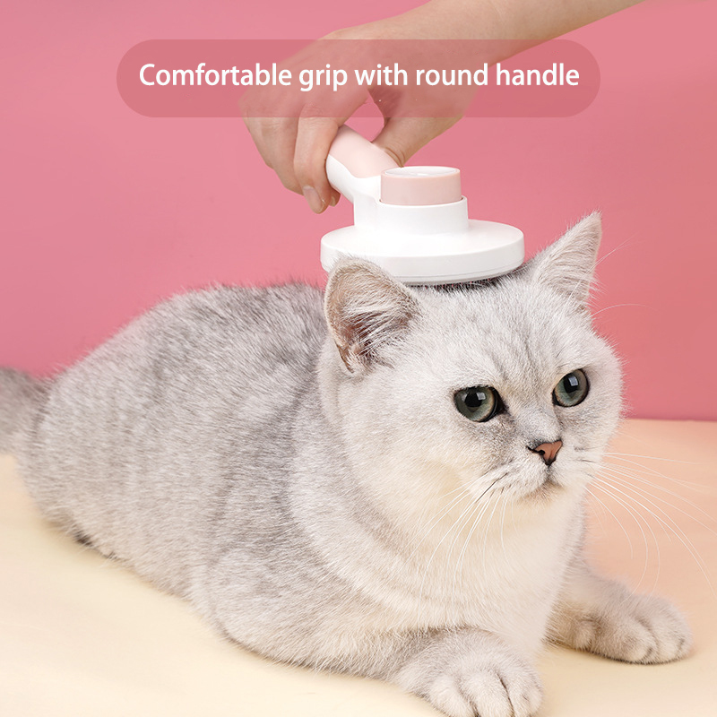 Cat Brush Dog Comb Hair Remove Pet Hair Comb Self Cleaning Slicker Brush For Cats Dogs Removes Tangled Hair Beauty Products