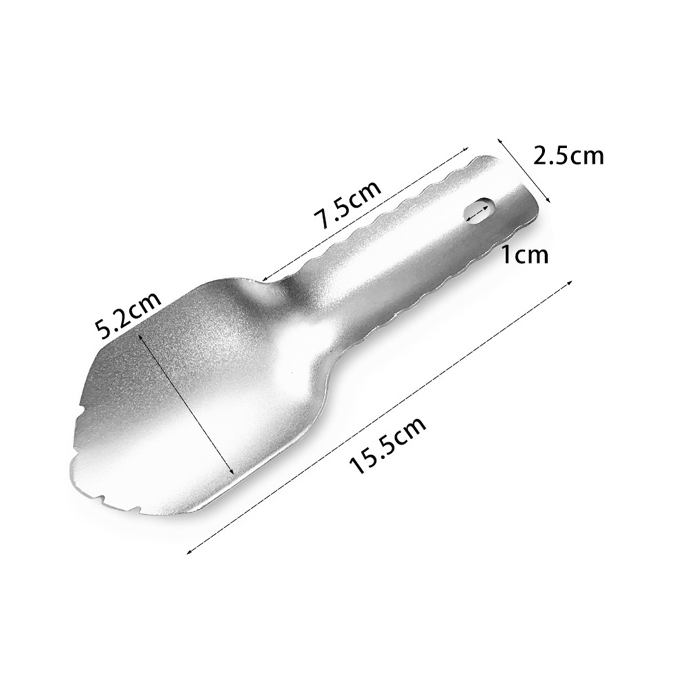 Ultralight Shovel Garden Tools Aluminum Alloy Outdoor Mini Backpacking Spade