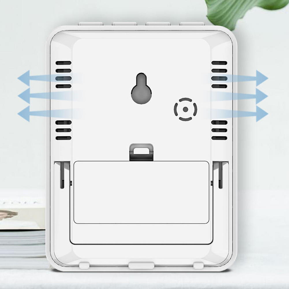 Intelligent Indoor Temperature Humidity Sensors Home Household Indoor Temperature Humidity Time Date Week Display Large Screen