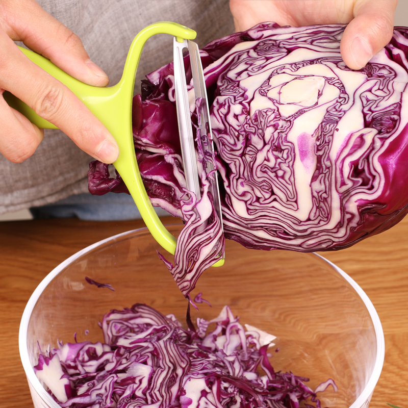 Vegetable Peeler Green Kitchen Gadgets Cabbage Graters Salad Potato Slicer Cutter Fruit Knife Blue Kitchen Accessories Cooking Tools For Kitchen