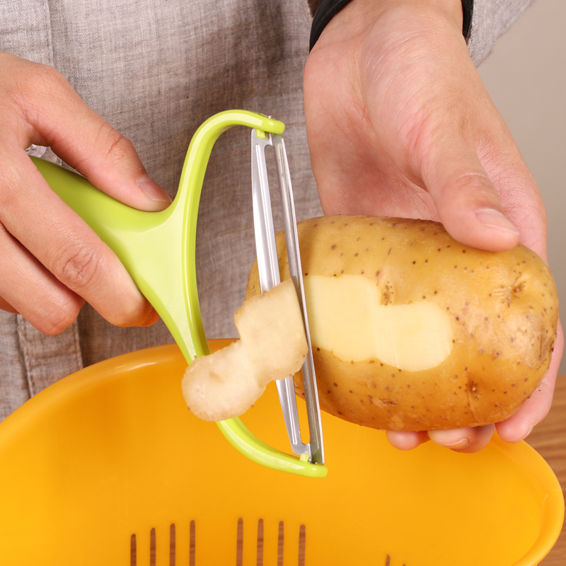 Vegetable Peeler Green Kitchen Gadgets Cabbage Graters Salad Potato Slicer Cutter Fruit Knife Blue Kitchen Accessories Cooking Tools For Kitchen