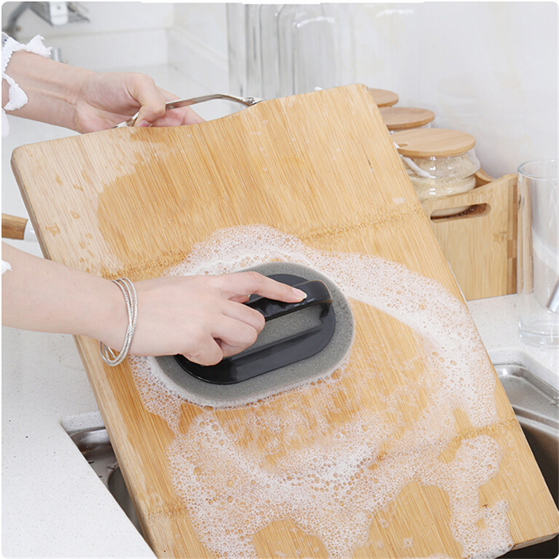 Strong Decontamination Bath Brush Removing Rust Eraser Sponge Tiles Brush Cleaning Tools Kitchen Goods Bowl Cleaning Utensils For Kitchen