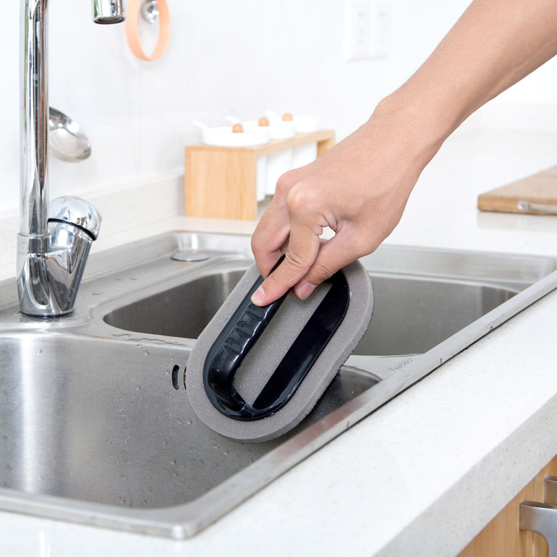 Strong Decontamination Bath Brush Removing Rust Eraser Sponge Tiles Brush Cleaning Tools Kitchen Goods Bowl Cleaning Utensils For Kitchen