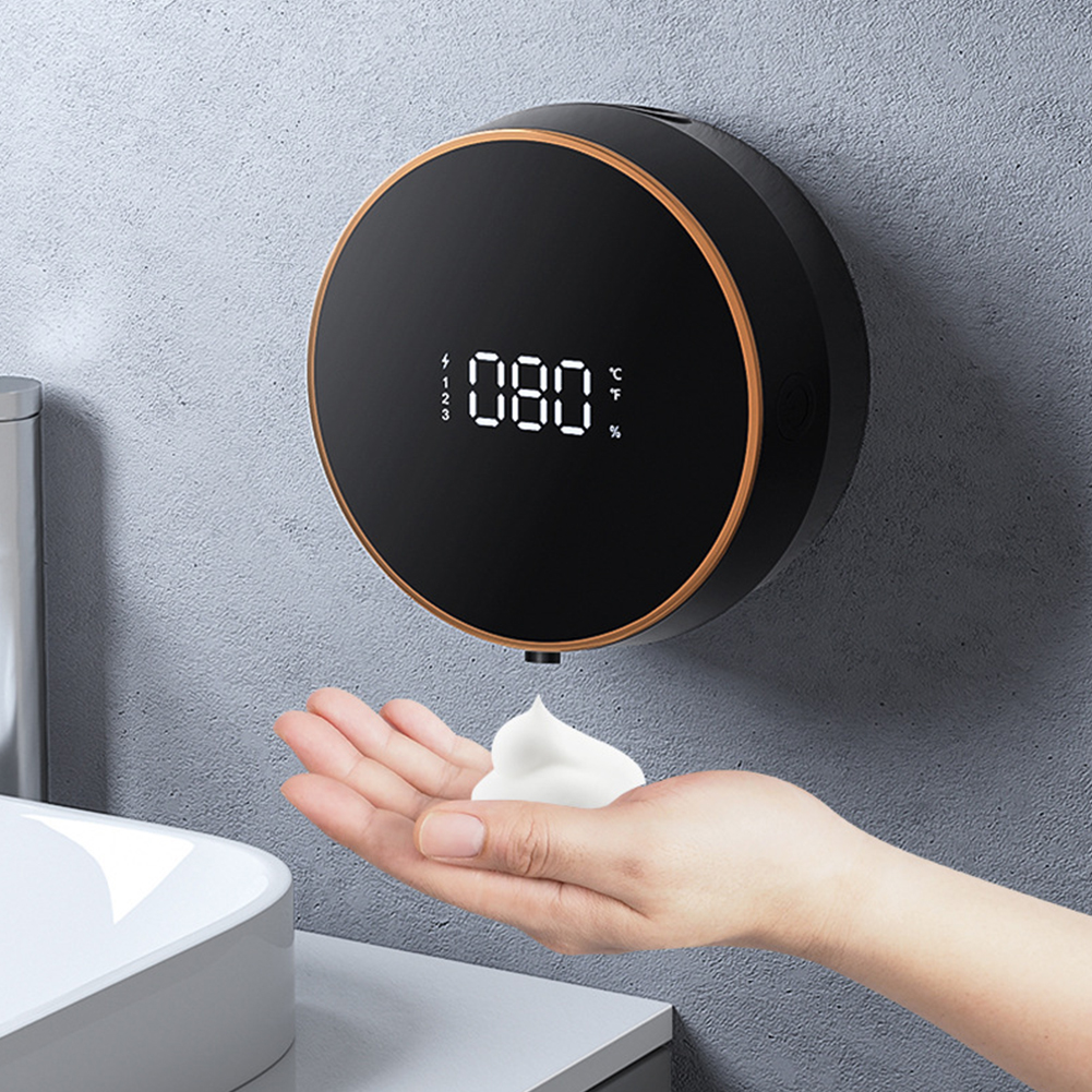 Automatic Soap Dispenser Electric Wall Mounted Infrared Sensor Hand Sanitizer for Home Hotel Bathroom Supplies