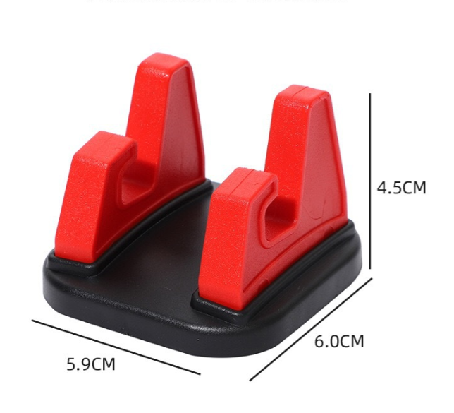 Universal Car Phone Holder Mobile Phone Holder 360 Degree Rotation Cell Mobile Phone Desktop Stand Antiskid Soft Silicone Holder for Phone In Car Navigation bracket