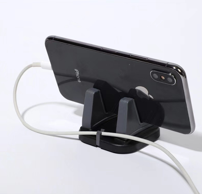 Universal Car Phone Holder Mobile Phone Holder 360 Degree Rotation Cell Mobile Phone Desktop Stand Antiskid Soft Silicone Holder for Phone In Car Navigation bracket