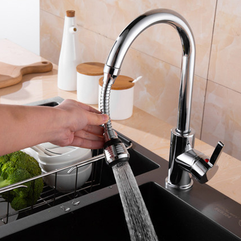 2 Modes 360 Rotatable Faucet Extender Booster Water Saver Water Tap Filter Kitchen Gadgets Supplies Switch Extender Faucet Anti-rust