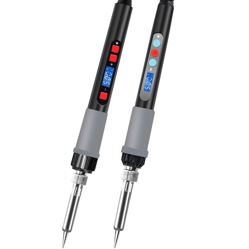 Adjustable Temperature Digital Electric Soldering Iron 220V 110V 80W Welding Solder Rework Station Heat Pencil Tips Repair Tool