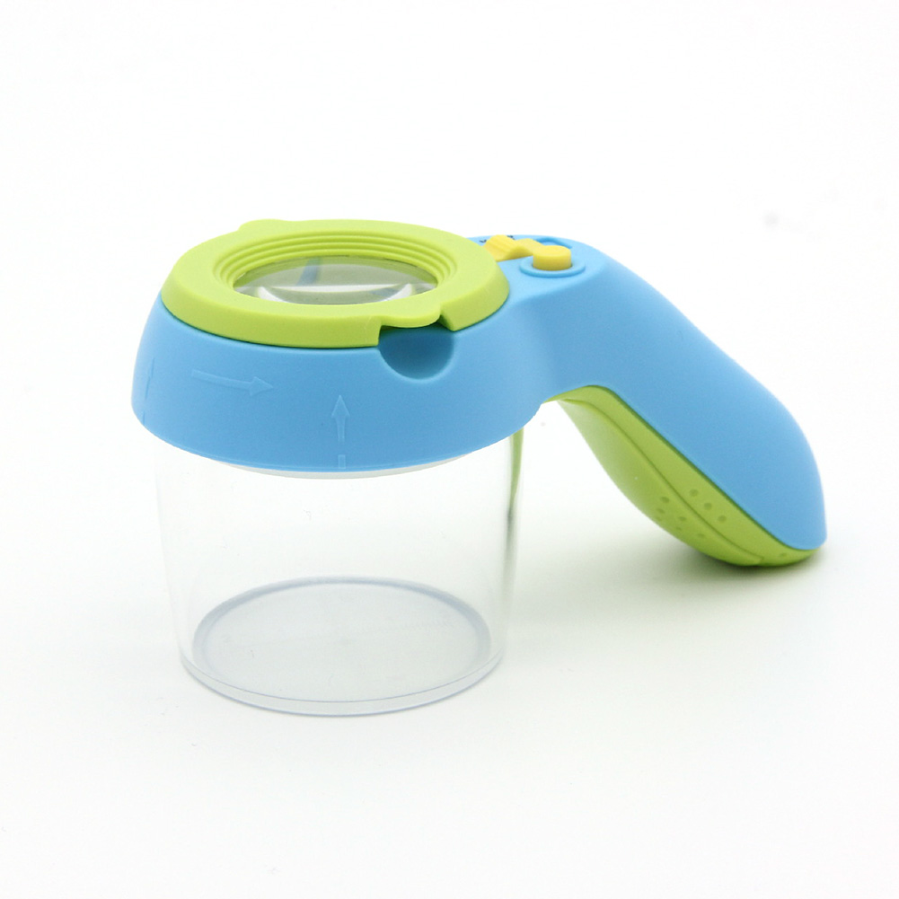 Handheld Magnifying Glass Children Crawler Spider Insect Viewer Observation Box 8X Magnification Tool Accessories
