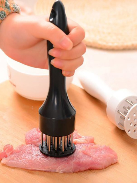 21 Stitches Meat Tenderizer Needle Meat Hammer Beater Stainless Steel Kitchen Gadgets And Accessories  Kitchen Tools Meat Processor Useful