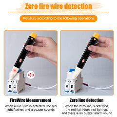 Electric Voltage indicator 90-1000V Non-Contact Socket Wall Power Outlet Detector Sensor Tester Pen With LED light AC 110V-220V