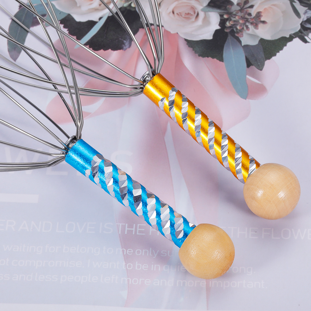Anti-Stress Octopus Head Massager Body Massager Remove Scalp Relaxation Relieve Pressure Pain Relief Head Massage Care Tools