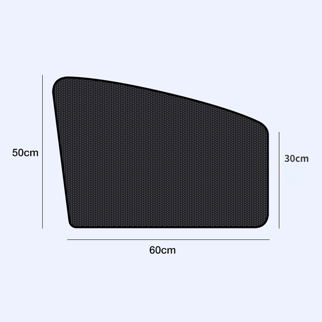 5D Carbon yarn Magnetic auto Side Window Sun Shade UV Protection Curtain Sunshade Mesh Sun Visor Protect Blinds Car Accessories