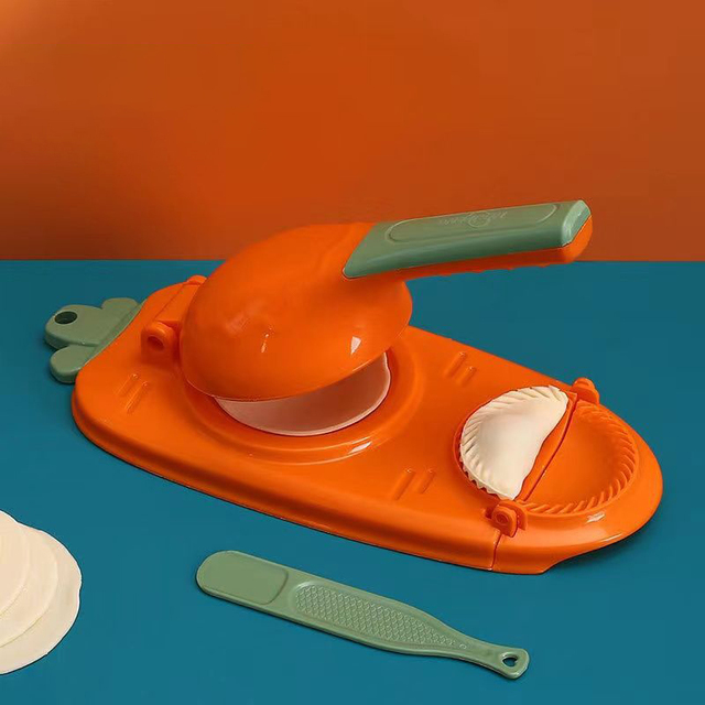 Dumpling Skin Artifact DIY Dumpling Maker Manual Wrapper Making Plastic Mold Dough Pressing Tool Kitchen Baking Accessories