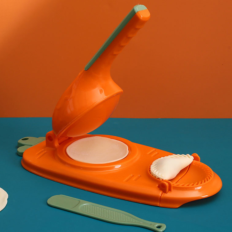 Dumpling Skin Artifact DIY Dumpling Maker Manual Wrapper Making Plastic Mold Dough Pressing Tool Kitchen Baking Accessories