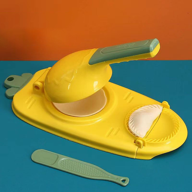 Dumpling Skin Artifact DIY Dumpling Maker Manual Wrapper Making Plastic Mold Dough Pressing Tool Kitchen Baking Accessories