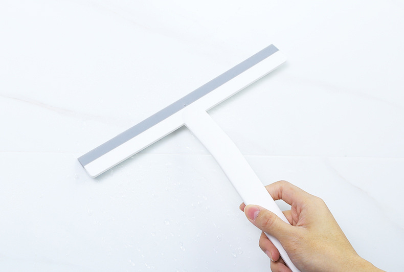 Shower Squeegee Window Glass Wiper Silicone Scraper Cleaner Long Holdle Bathroom Mirror Wiper Scraper Glass Cleaning Accessories