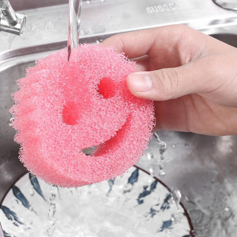 Scrub Sponges for Dishes Non-Scratch Magic Cleaning Sponge Non Stick Pot Cleaning Sponges Kitchen Tools Wash Pot Gadgets